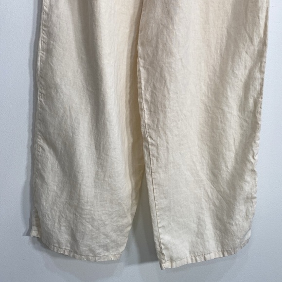 Heart's Desire Medium Linen Pants Yellow - Picture 3 of 9